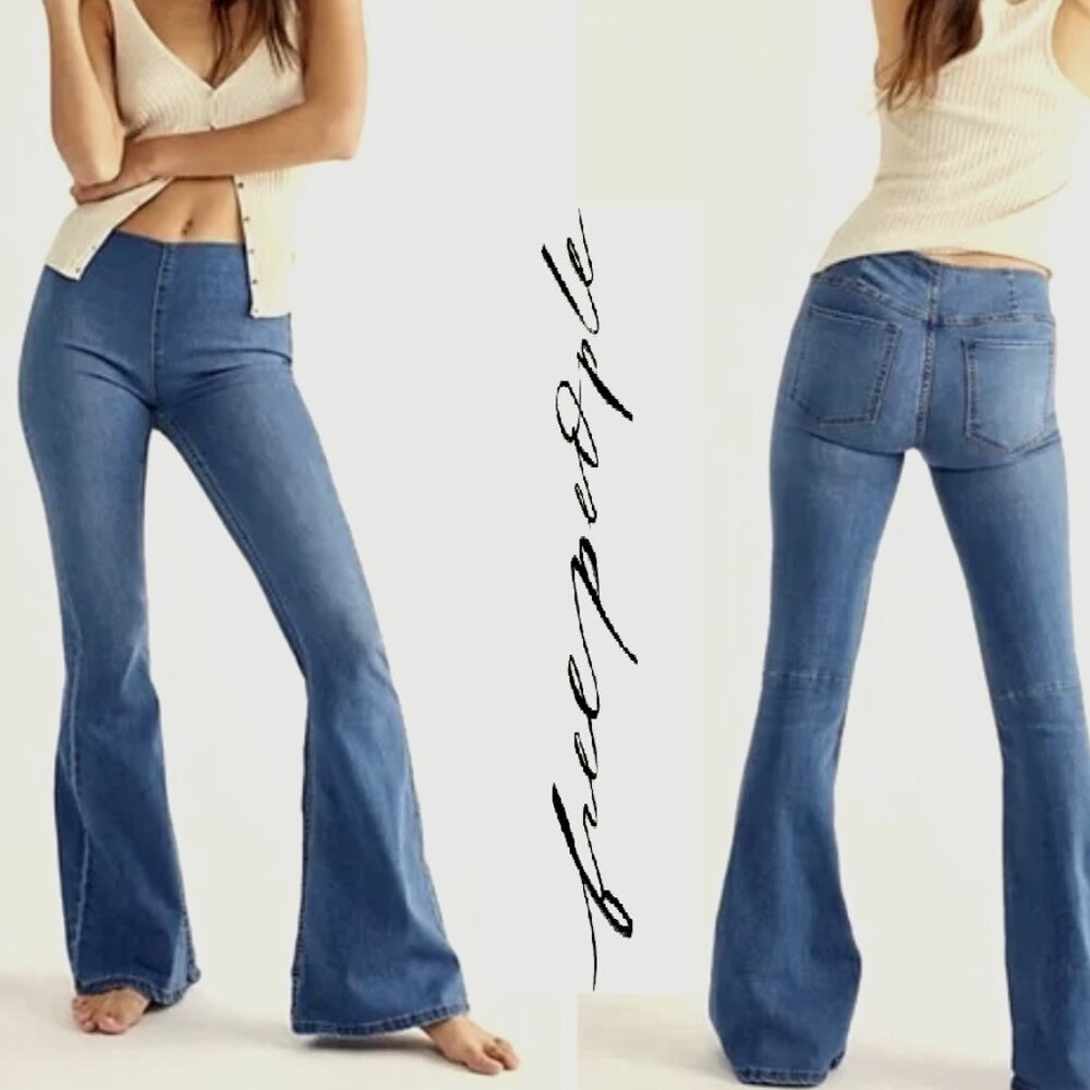 Free people Flare Leg Hippie Jeans